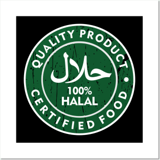 Halal Food Posters and Art